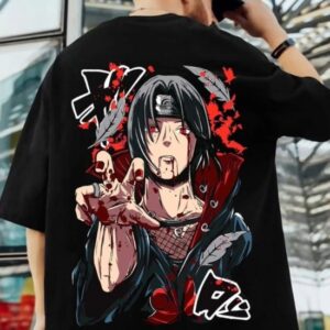 Itachi Uchiha Akatsuki Oversized T-Shirt